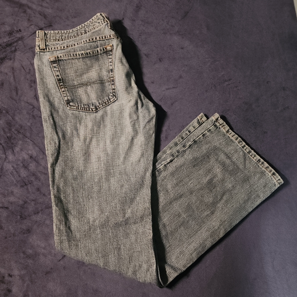 VTG Lucky Brand Jeans By Gene Montesano Womens Size 12/31 Denim Dungarees Flared
